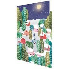 Let it Snow Lasercut Card Christmas