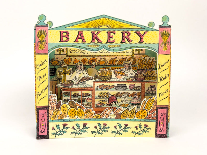 3D Card - Bakery