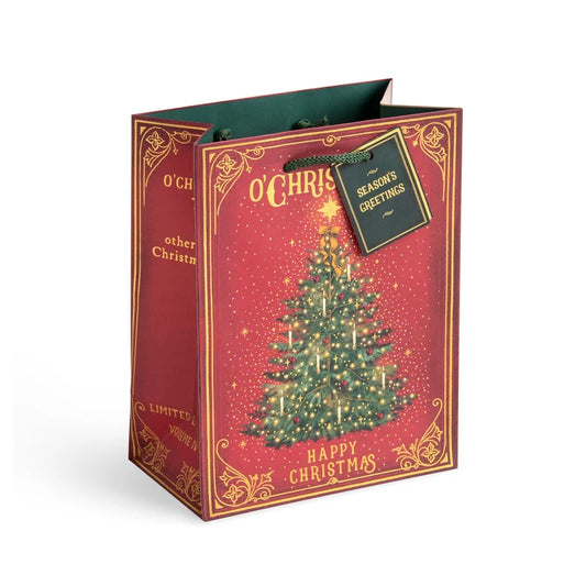 Storybook Christmas Tree Medium Gift Bag