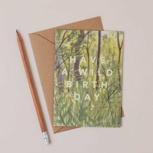 Have A Wild Birthday Woodland - Joy Jen Studio