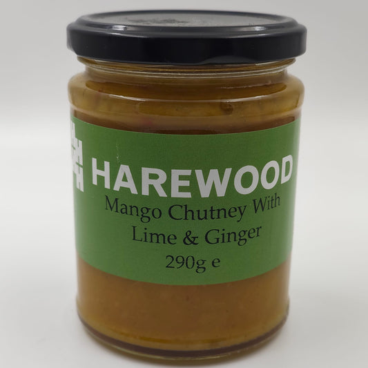 Harewood Mango, Lime and Ginger Chutney 290g