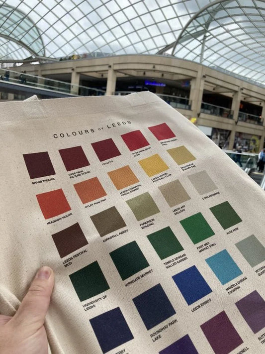 Colours of Leeds Tote Bag