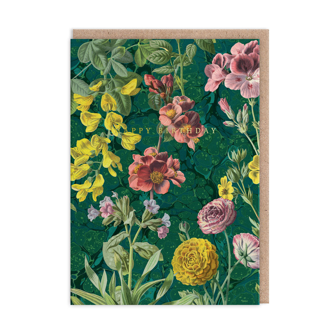 Botanical Happy Birthday