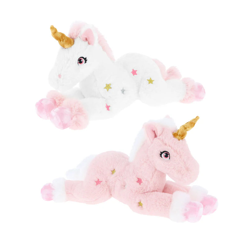 35cm Keeleco Pink Unicorn (2 assorted colours)