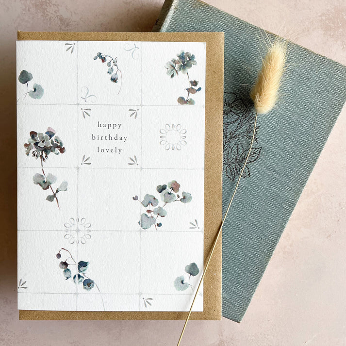 Happy Birthday Lovely Card - Kester Studio