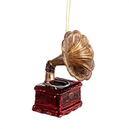 Gramophone Shaped Bauble