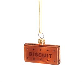 Chocolate Biscuit Shaped Bauble