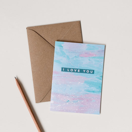 I Love You Sunset Sky - Joy Jen Studio