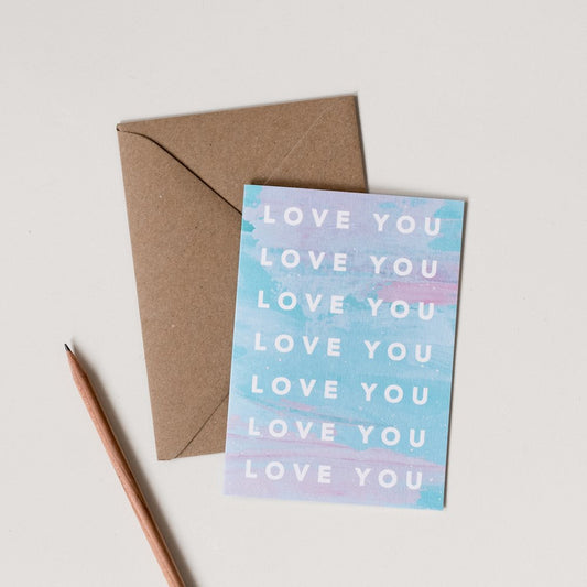 Love You Sunset Sky - Joy Jen Studio