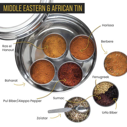 Middle Eastern & African Spice Tin