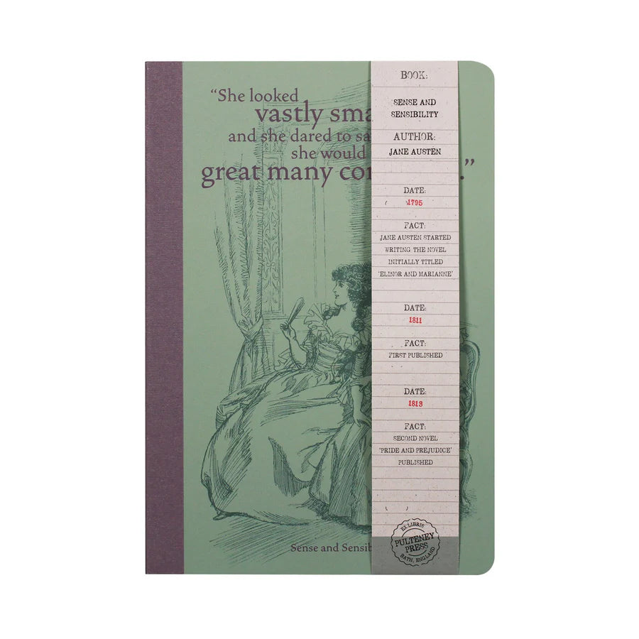 Sense & Sensibility A5 Notebook (Softcover)