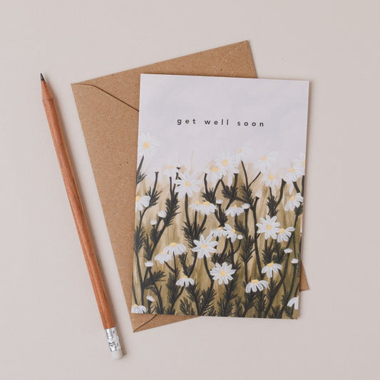Get Well Soon Daisies  - Joy Jen Studio