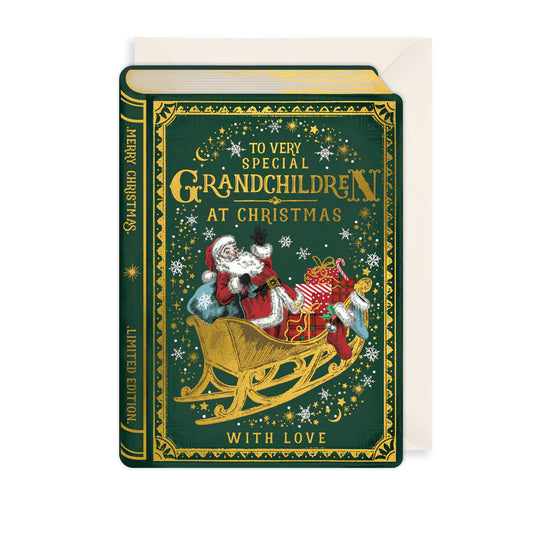 To Very Special Grandchildren At Christmas Storybook Card