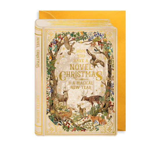 Novel Storybook Christmas Card