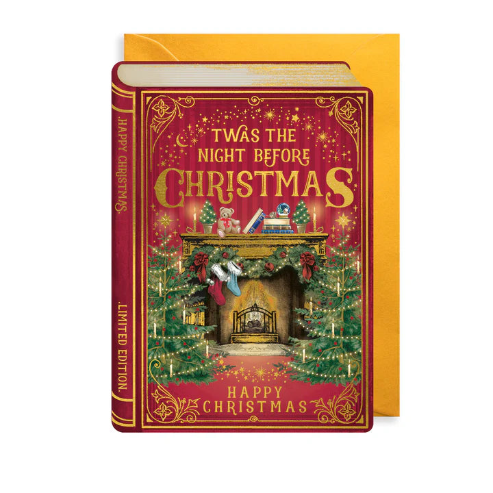 Night Before Christmas Storybook Christmas Card