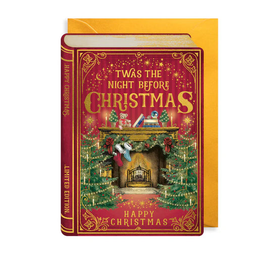 Night Before Christmas Storybook Christmas Card