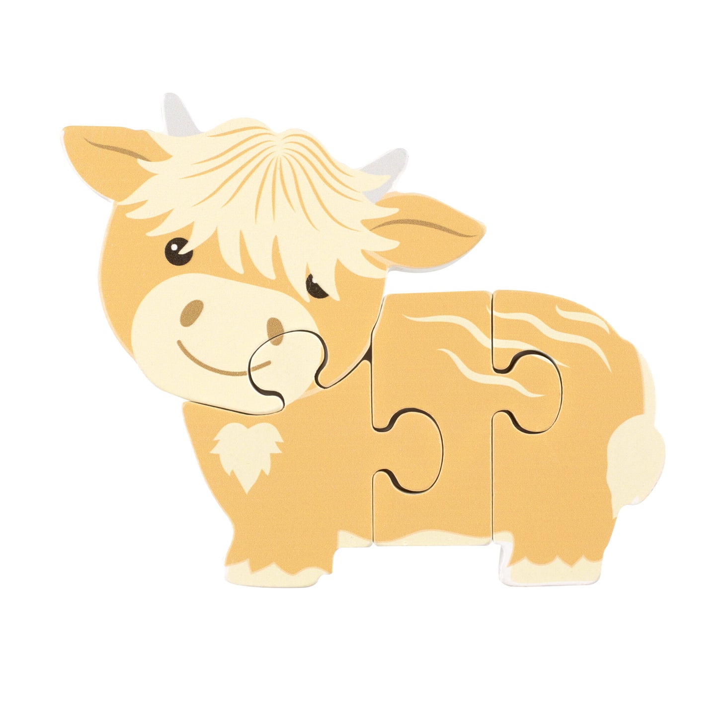 Highland Cow Mini Puzzle