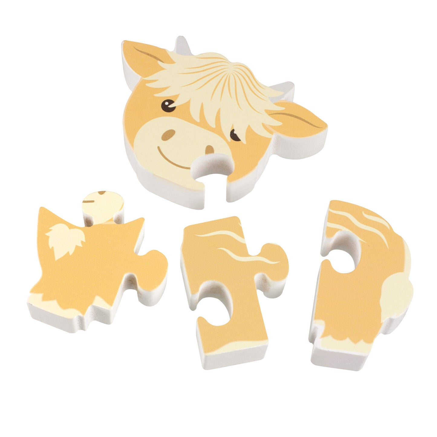 Highland Cow Mini Puzzle