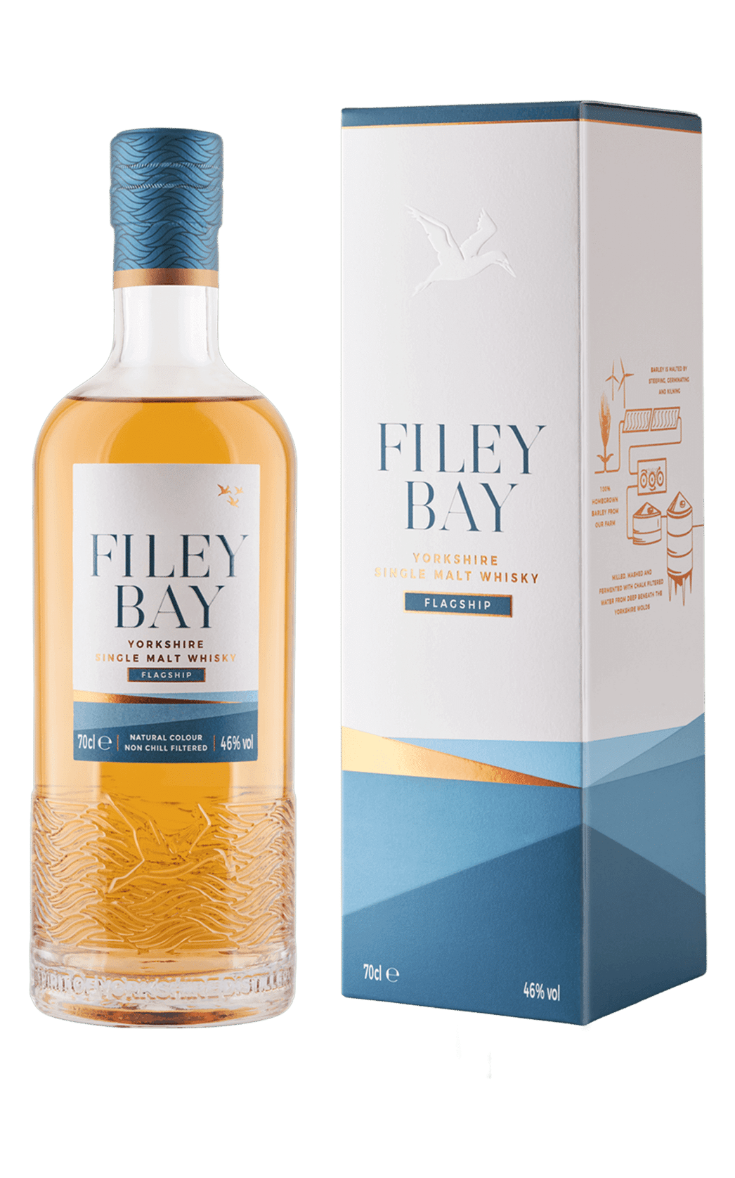 Filey Bay Yorkshire Single Malt Whisky - Flagship