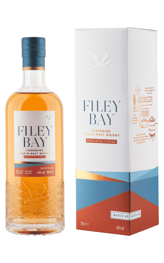 Filey Bay Yorkshire Single Malt Whisky - Moscatel Finish
