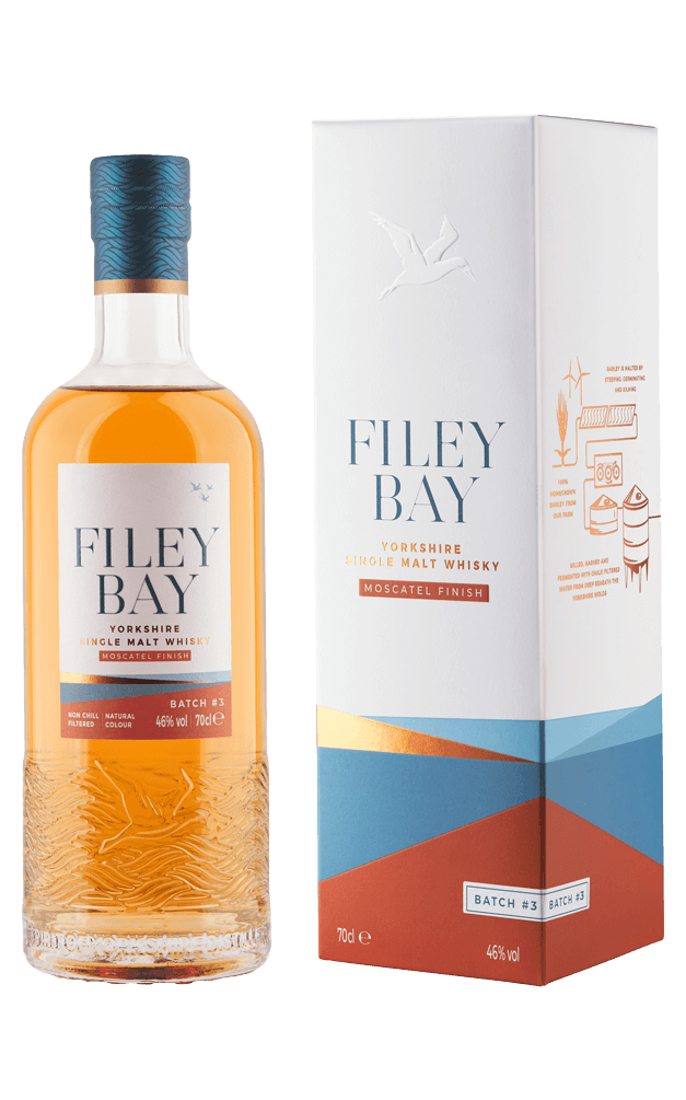 Filey Bay Yorkshire Single Malt Whisky - Moscatel Finish