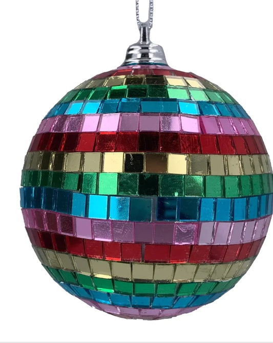 Multi-coloured Mirror Ball