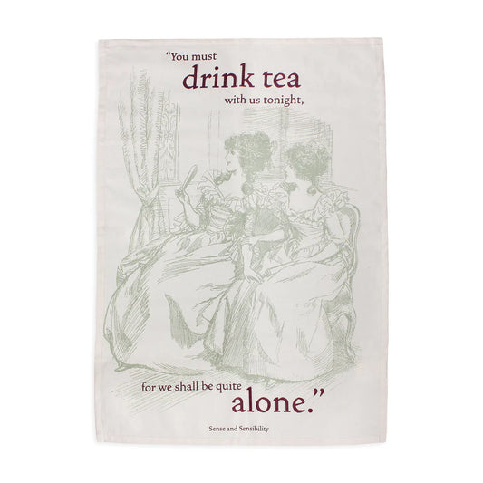 Sense & Sensibility Cotton Tea Towel