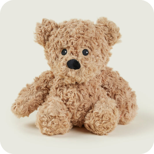 Warmies - Brown Curly Bear (Microwavable)