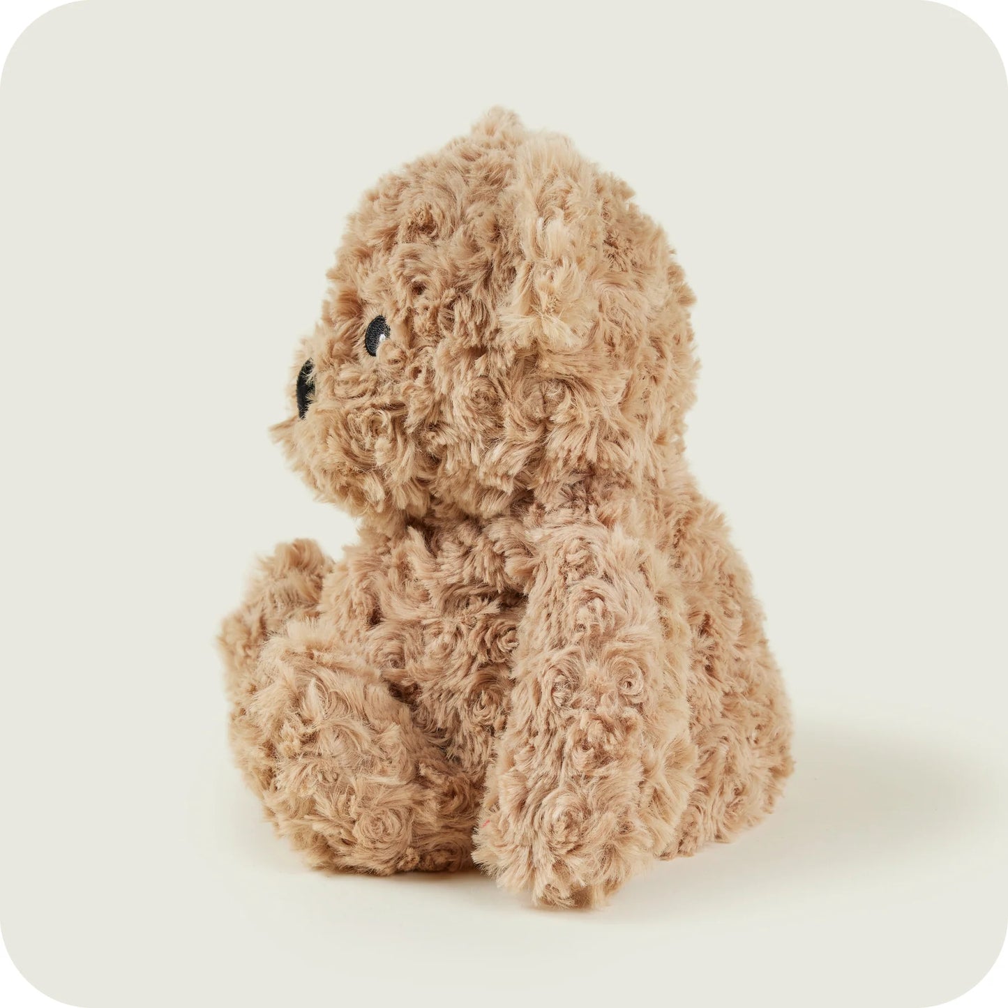 Warmies - Brown Curly Bear (Microwavable)