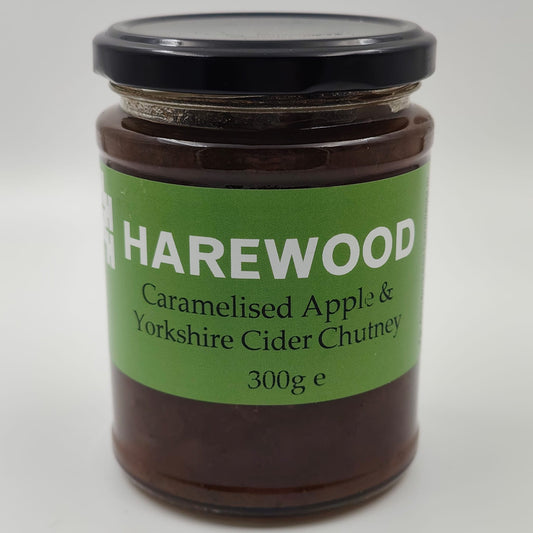 Harewood Caramalised Apple and Cider Chutney 300g