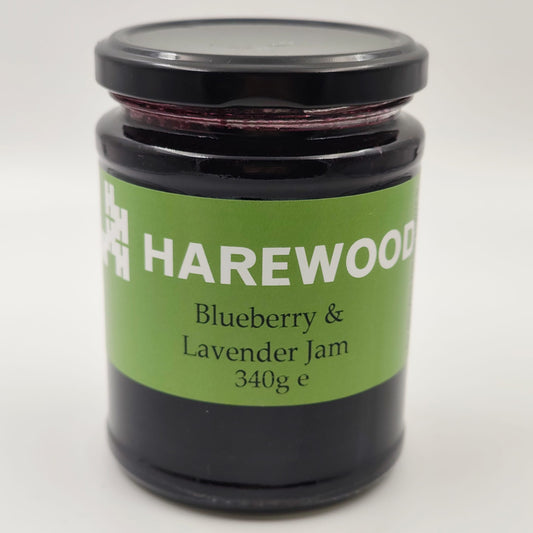 Harewood Blueberry and Lavender Jam 340g