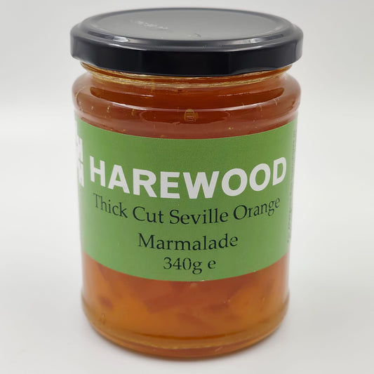 Harewood Thick Cut Seville Orange Marmalade 340g