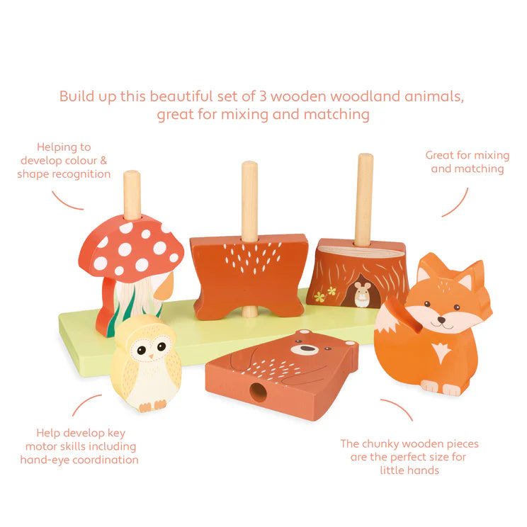 Stacking Toy - Woodland Animals