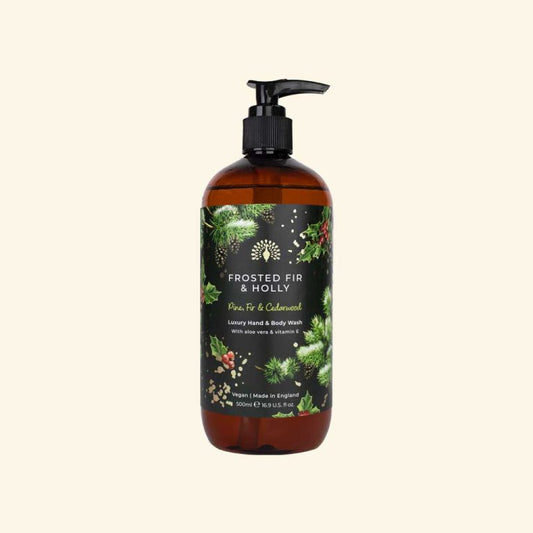 Christmas Tidings Frosted Fir & Holly Hand Wash
