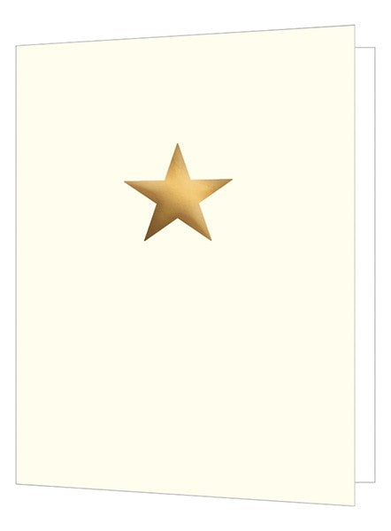 Gold Star Mini Card