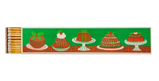 Christmas Pudding Long Matches