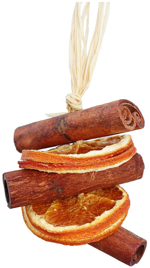 Potpourri Tree Decoration - Orange & Cinnamon