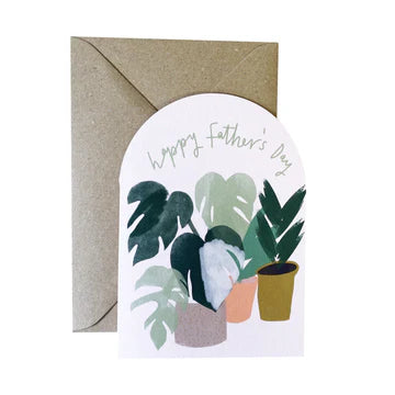 Happy Father's Day Botanical Card GC038