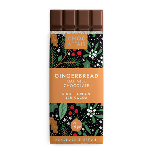 Gingerbread Oat Milk Chocolate Bar 90g