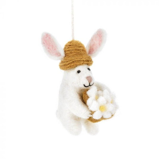 Handmade Felt Darcy Bunny decoration