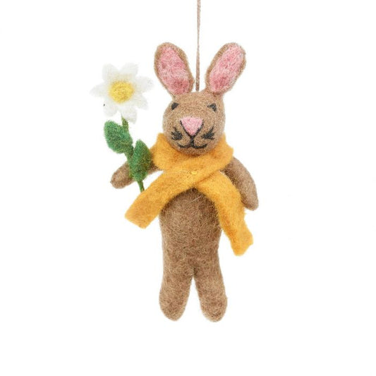Handmade Felt Marigold the Rabbit decoration
