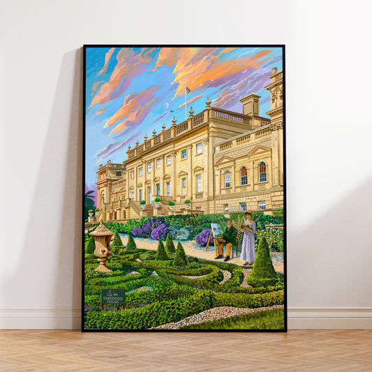 Harewood South Façade A3 Print - Zac Rosso