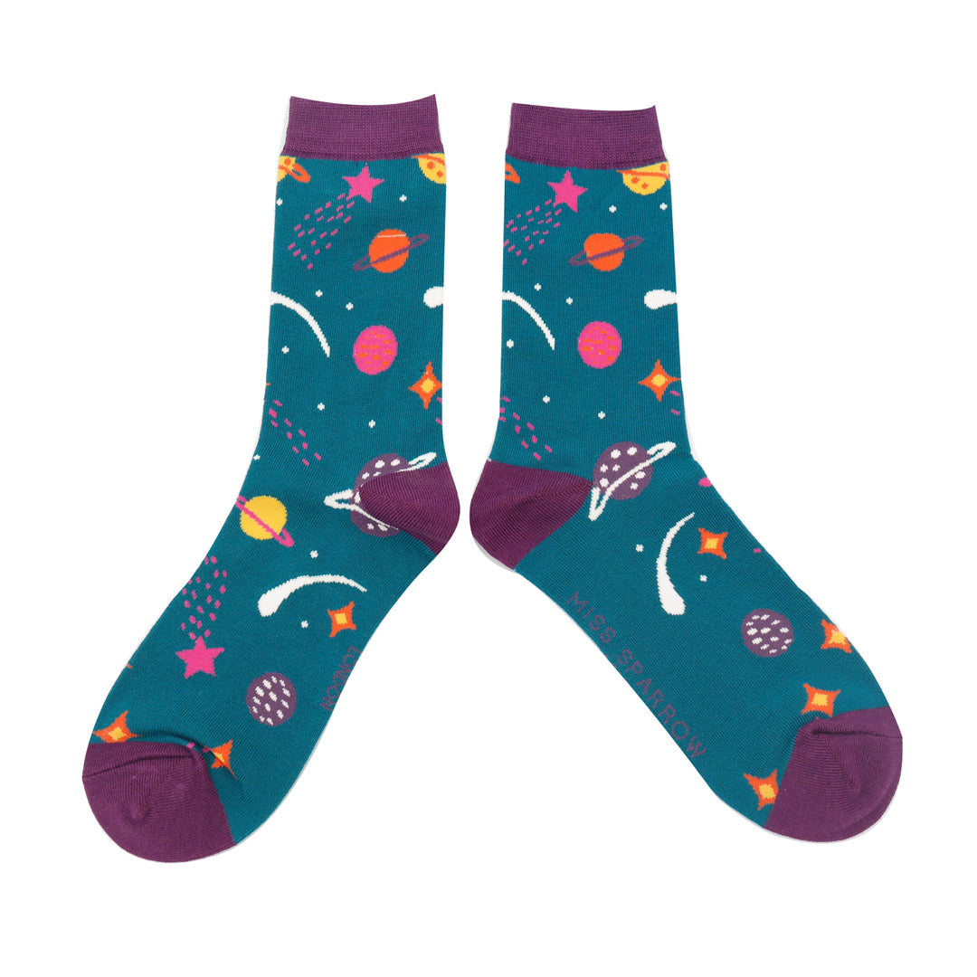 Space Socks, Teal