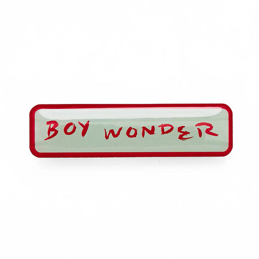 Luke Edward Hall X NPG Boy Wonder Enamel Badge