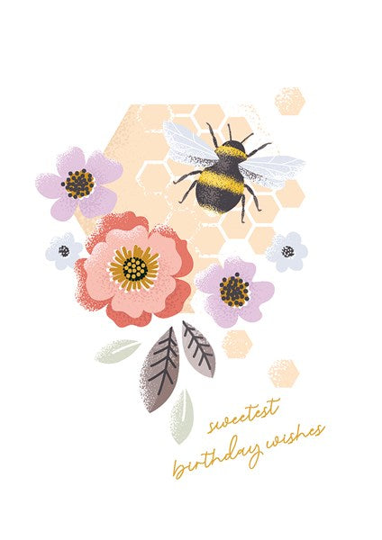 Birthday Bee - Modello Card