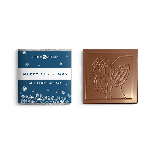 Merry Christmas Greetings Chocolate Bar 30g