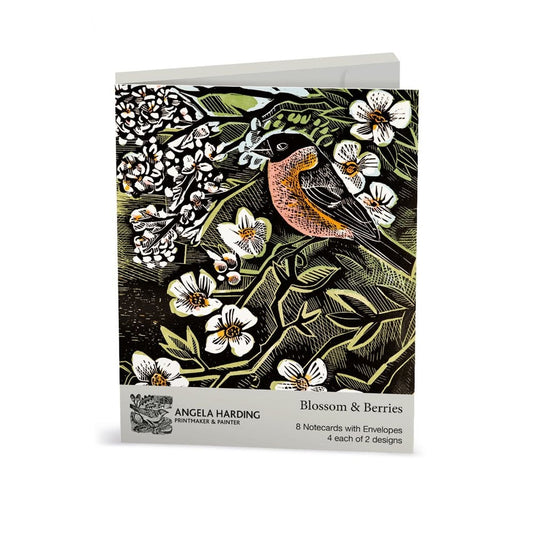 Blosson & Berries - 8 Notecards with Envelopes
