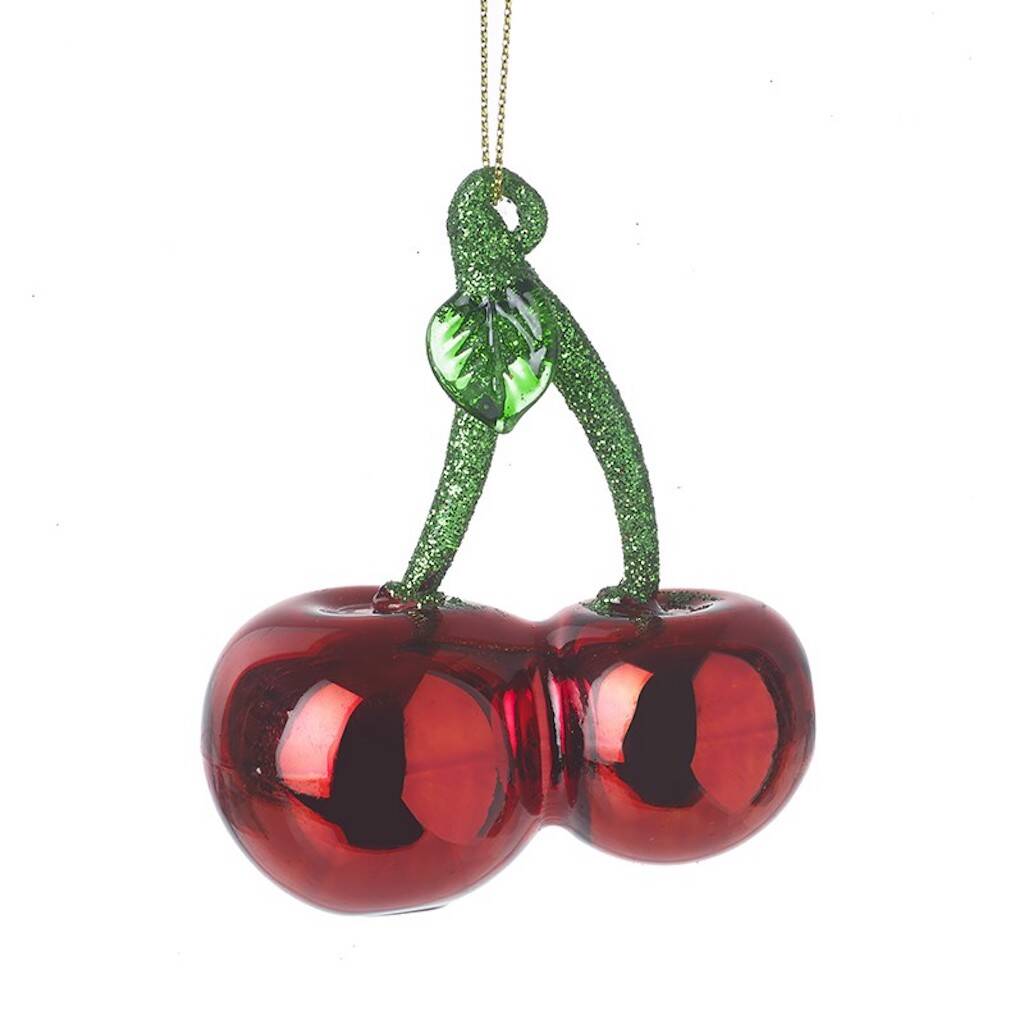 Cherries Shaped Bauble