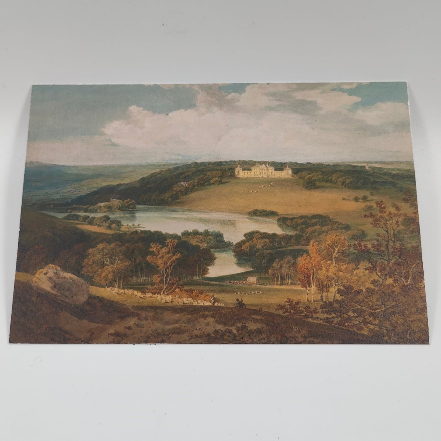 Print - Harewood House from the South by JMW Turner 1798