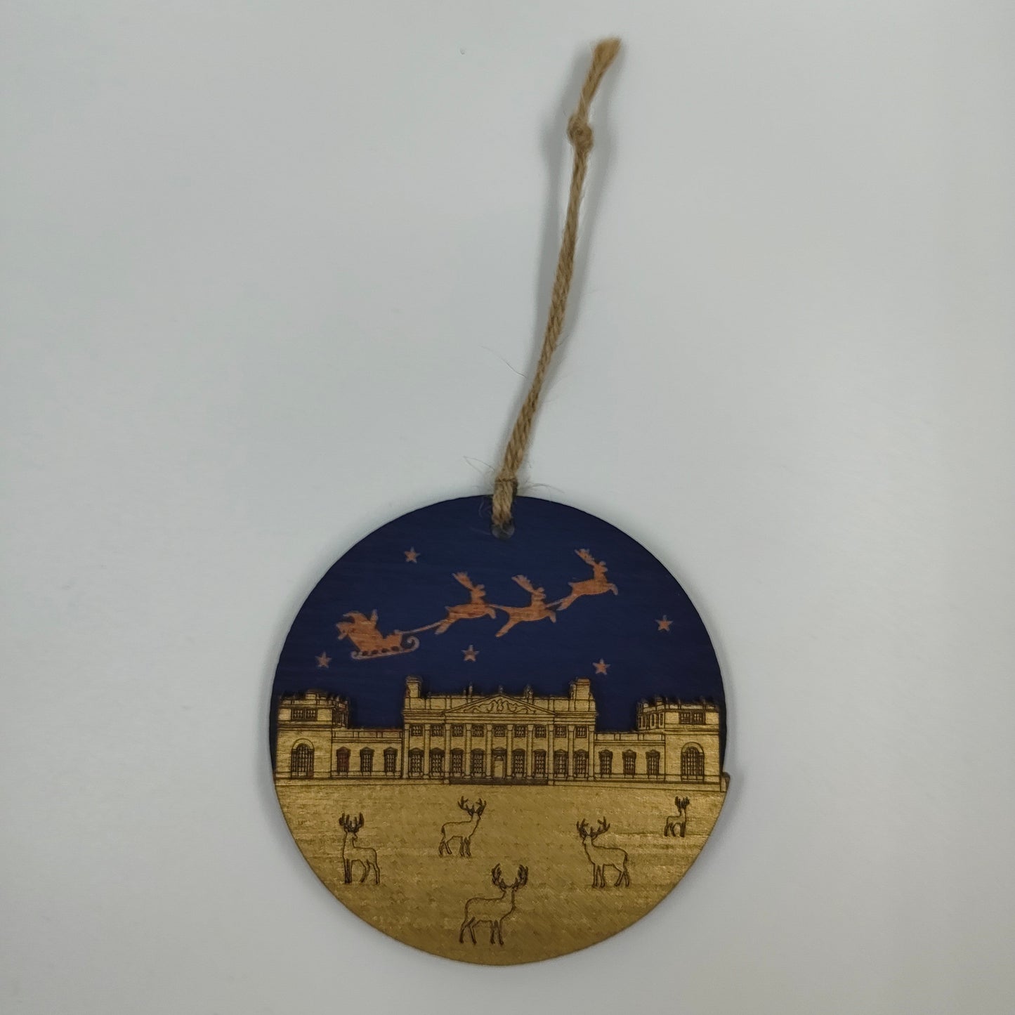 Harewood North Facade Wooden Bauble